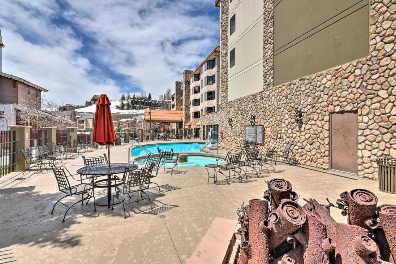 Ski-Inandski-Out Crested Butte Studio With Pool Access Eksteriør billede