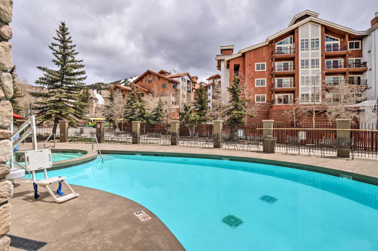 Ski-Inandski-Out Crested Butte Studio With Pool Access Eksteriør billede